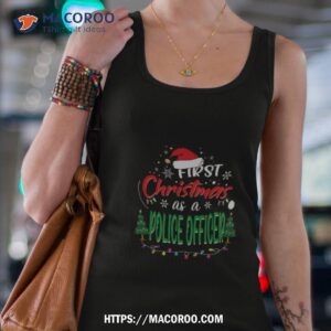 first christmas as a police officer 1st shirt tank top 4