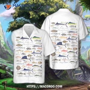 Fishes Of The North Carolina Coast Hawaiian Shirt