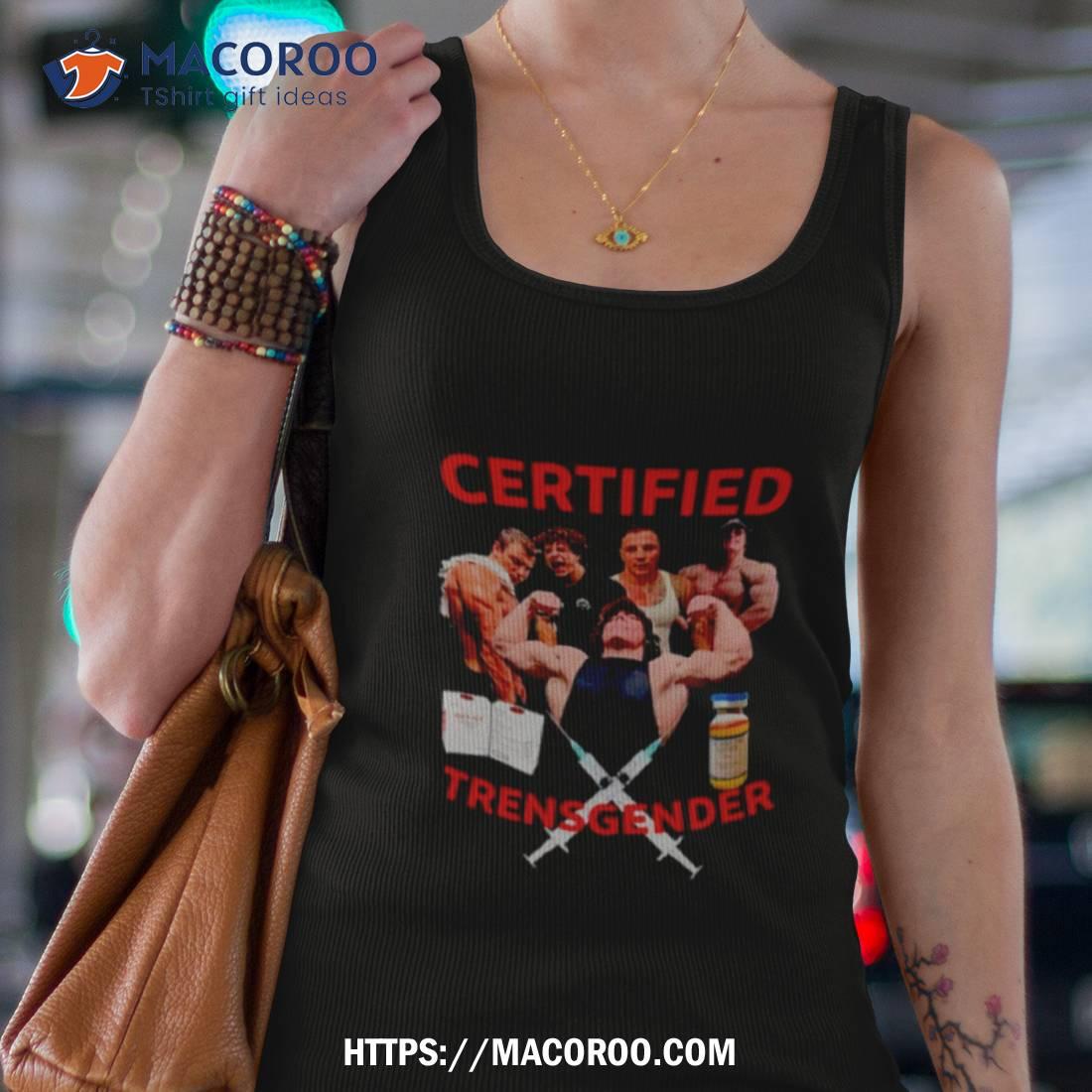 Fitness Certified Trensgender Shirt Fitness Certified Trensgender Shirt
