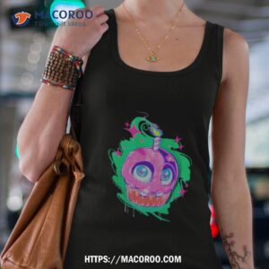 five nights at freddy s carl the cupcake glow in the dark shirt tank top 4