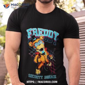 five nights at freddy s security breach glamrock freddy shirt tshirt