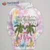 Flamingodeck The Palms All Over Print 3D Hoodie