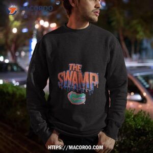 florida gators blackout swamp drip shirt sweatshirt