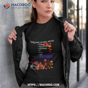 Florida Gators Thanksgiving Success Recipe Shirt
