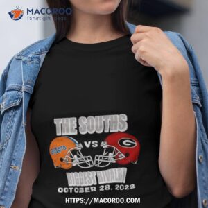 Florida Vs Georgia Bulldogs The South’s Biggest Rivalry Oct 28, 2023 Shirt
