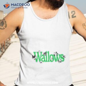 flower wallows logo shirt tank top 3