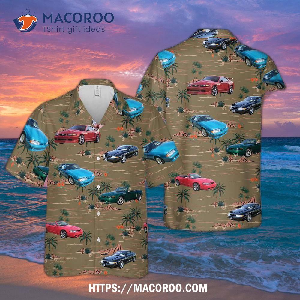 Ford Mustang Svt Cobra Hawaiian Shirt Ford Mustang Svt Cobra Hawaiian Shirt