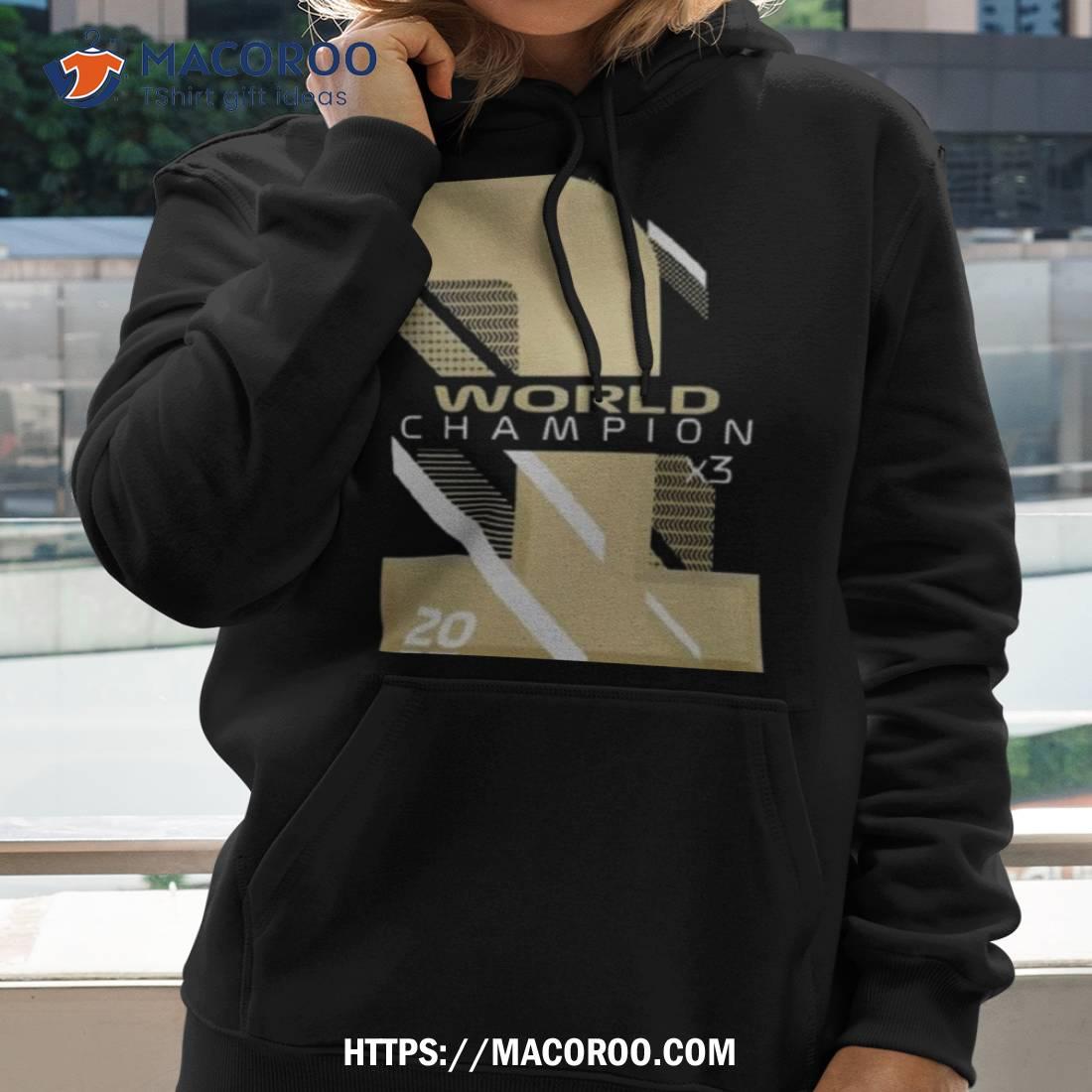 Formula 1 Champion Gold Print 2023 T Shirt Formula 1 Champion Gold Print 2023 T Shirt