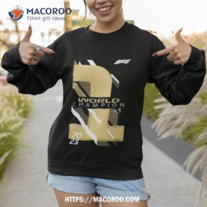 Formula 1 Champion Gold Print 2023 T Shirt 2 formula 1 champion gold print 2023 t shirt sweatshirt