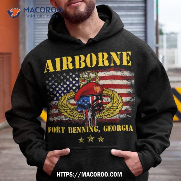 Fort Benning Ga Army Base-airborne Tshirt, Veterans Day Shirt