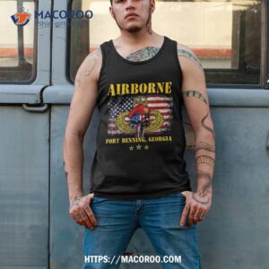 fort benning ga army base airborne tshirt veterans day shirt tank top 2