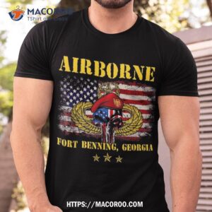Fort Benning Ga Army Base-airborne Tshirt, Veterans Day Shirt