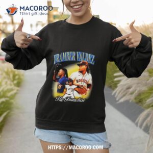 framber valdez the franchise houston astros graphic t shirt sweatshirt