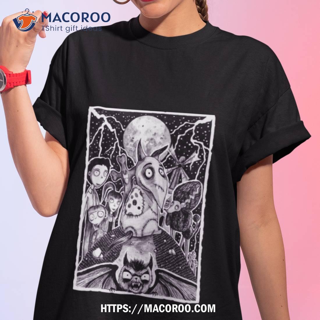 Frankenweenie Chraractes Nightmare Before Christmas Shirt Frankenweenie Chraractes Nightmare Before Christmas Shirt