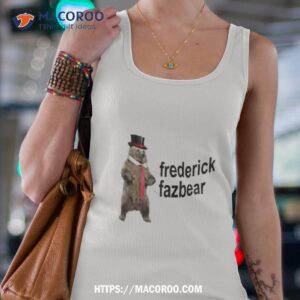 frederick fazbear the fancy bear fnaf parody shirt tank top 4