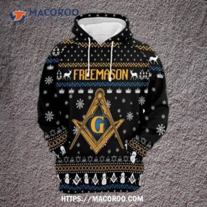 Masonic Freemason All Over Print 3D Hoodie