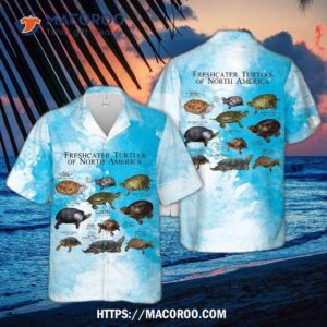 Freshwater Turtles Of North America Hawaiian Shirt