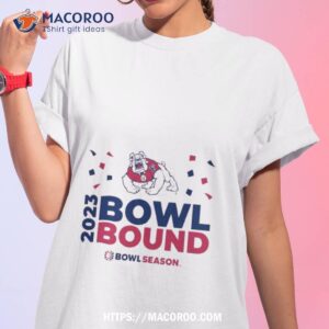 Fresno State Bulldogs 2023 Bowl Bound Bow Season Go Dawgs Logo T Shirt