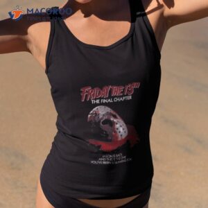 friday the 13th jason voorhees slasher horror classic shirt tank top 2