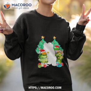 frog and toad christmas retro shirt sweatshirt 2