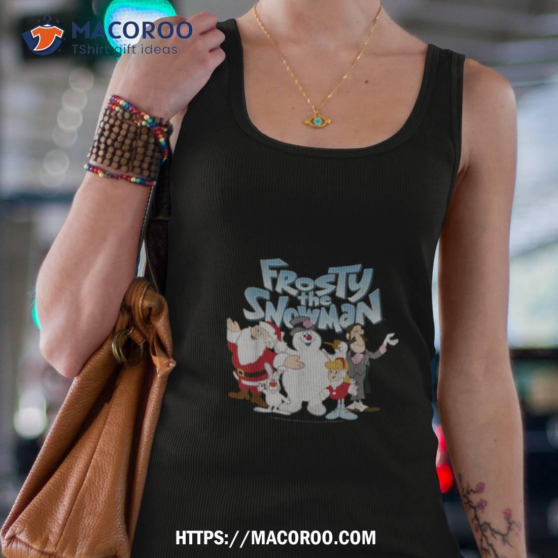 Frosty The Snowman Group Shot Logo Shirt Frosty The Snowman Group Shot Logo Shirt