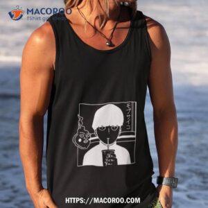 funny anime manga japanese white shirt tank top