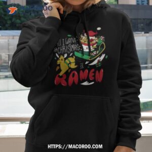 funny christmas ramen shirt hoodie