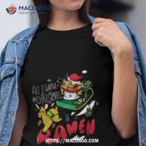 funny christmas ramen shirt tshirt