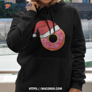 Funny Donuts Santa Claus Xmas Holiday Shirt 2 funny donuts santa claus xmas holiday shirt hoodie 2