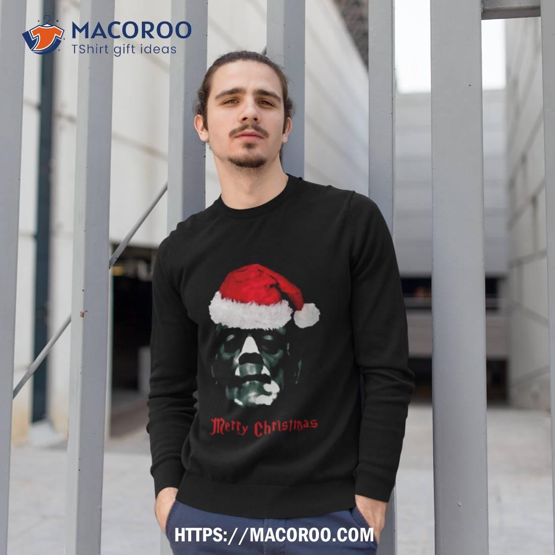 Funny Frankenstein Monster Merry Christmas Cult Shirt Funny Frankenstein Monster Merry Christmas Cult Shirt