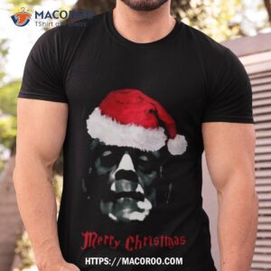 Funny Frankenstein Monster Merry Christmas Cult Shirt