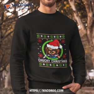 funny halloween chucky christmas shirt sweatshirt