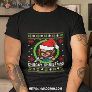 funny halloween chucky christmas shirt tshirt