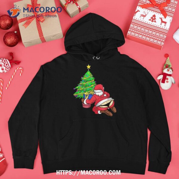 Funny Santa Claus In Thong Christmas Gift For Tree Shirt