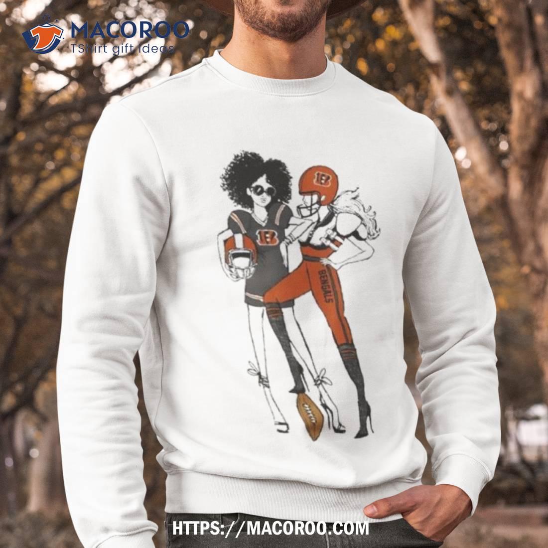 Official cincinnati Bengals G III 4Her By Carl Banks Heather Gray Football  Girls T Shirt - Limotees