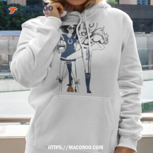 G Iii 4her By Carl Banks Heather Gray Indianapolis Colts Football Girls Fitted T Shirt