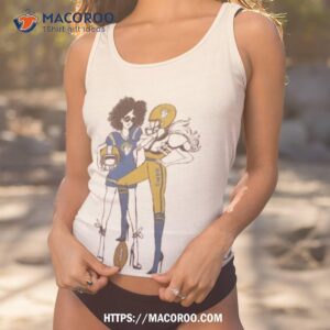 g iii 4her by carl banks heather gray los angeles rams football girls t shirt tank top 1