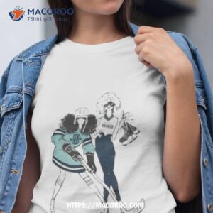 g iii 4her by carl banks white seattle kraken hockey girls t shirt tshirt