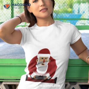 gamer funny christmas santa gaming video game novelty shirt tshirt 1