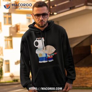 Gangster Brian And Stewie Family Guy Shirt 1 gangster brian and stewie family guy shirt hoodie 2