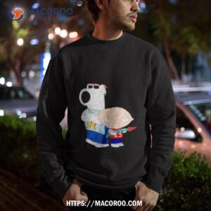 Gangster Brian And Stewie Family Guy Shirt 2 gangster brian and stewie family guy shirt sweatshirt