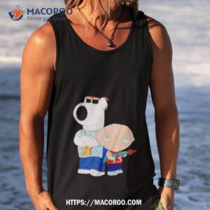 Gangster Brian And Stewie Family Guy Shirt 3 gangster brian and stewie family guy shirt tank top