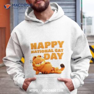 Garfield Happy National Cat Day 2023 T Shirt