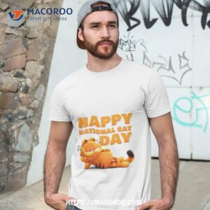 Garfield Happy National Cat Day 2023 T Shirt