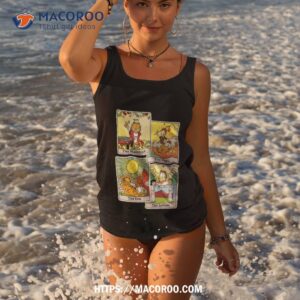 garfield jon taking his rightful place tarot style t shirt tank top