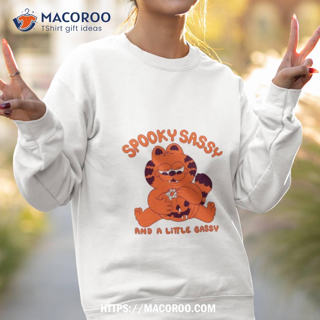 Garfield Spooky Sassy And A Little Gassy T Shirt Garfield Spooky Sassy And A Little Gassy T Shirt