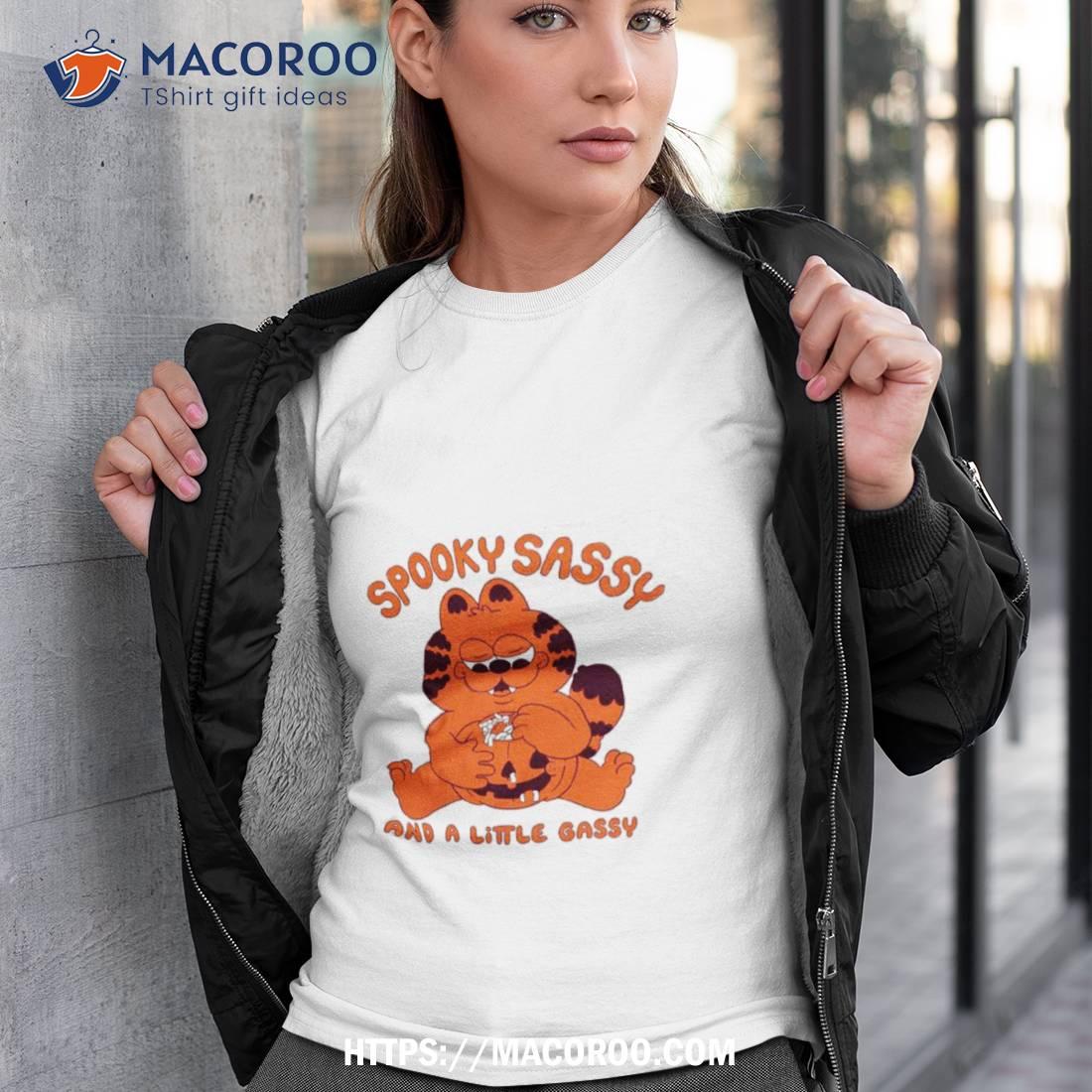 Garfield Spooky Sassy And A Little Gassy T Shirt Garfield Spooky Sassy And A Little Gassy T Shirt