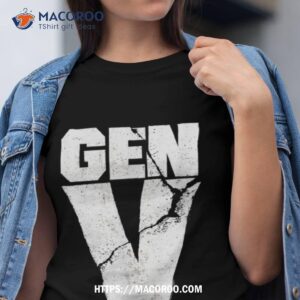 Gen V Logo Movie From The Boys Universe T Shirt