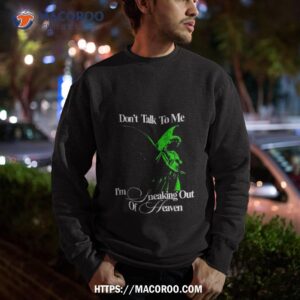 Geoff Wigington Don’t Talk To Me I’m Sneaking Out Of Heaven T Shirt 2 geoff wigington don t talk to me i m sneaking out of heaven t shirt sweatshirt
