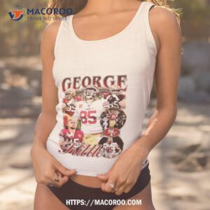 george kittle san francisco 49ers football vintage 2023 t shirt tank top 1